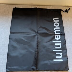 Brand New Lululemon Black Drawstring Bag